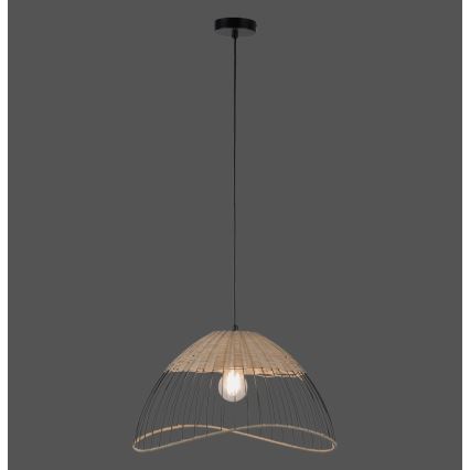 Leuchten Direkt 11154-79 - Csillár zsinóron REED 1xE27/60W/230V