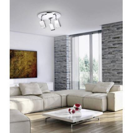 Leuchten Direkt 11243-17 - LED Spotlámpa WELLA 3xLED/4,2W/230V
