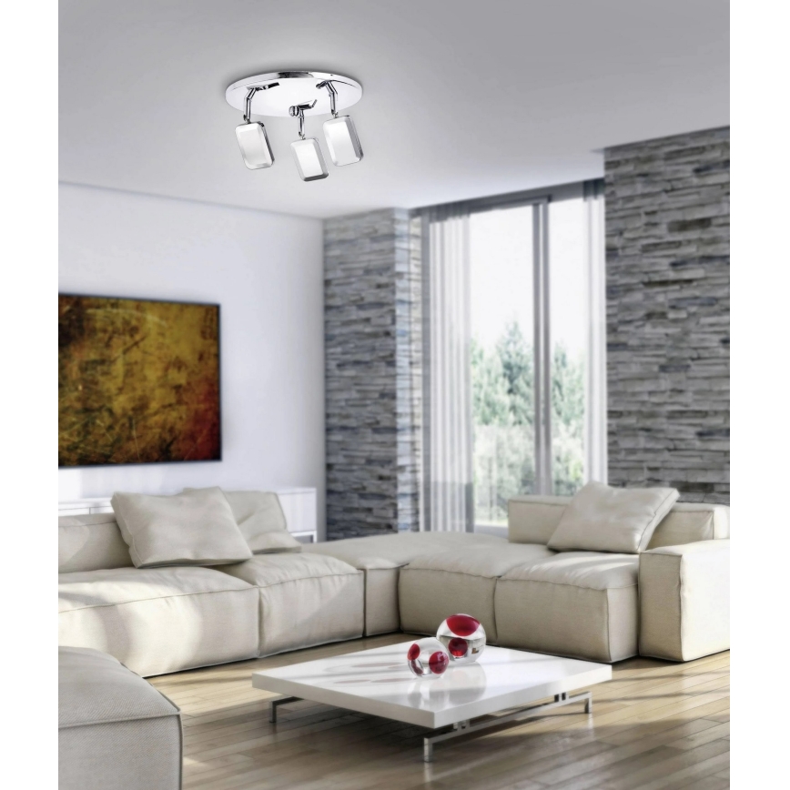 Leuchten Direkt 11243-17 - LED Spotlámpa WELLA 3xLED/4,2W/230V