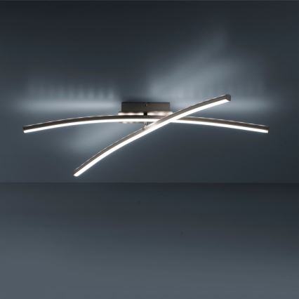 Leuchten Direkt 11255-55 - LED RGB Dimmelhető felületre szerelhető csillár ALINA 2xLED/8,1W/230V 2700-5000K + távirányító
