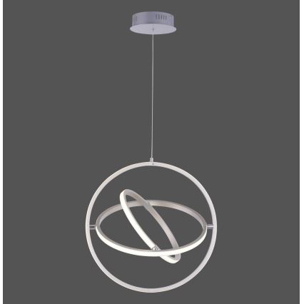 Leuchten Direkt 11260-55 - LED Szabályozható csillár zsinóron JELLA 3xLED/28W/230V