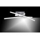 Leuchten Direkt 11270-55 - LED Felületre szerelhető csillár SIMON 2xLED/5W/230V matt króm