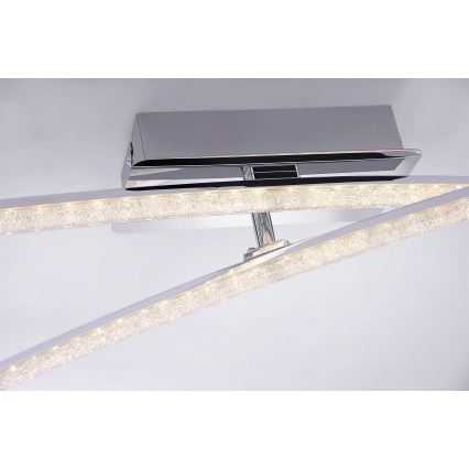 Leuchten Direkt 11292-17 - LED Felületre szerelhető csillár SIMON 2xLED/8W/230V fényes króm