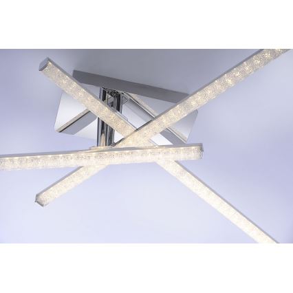 Leuchten Direkt 11293-17 - LED Felületre szerelhető csillár SIMON 3xLED/5W/230V fényes króm