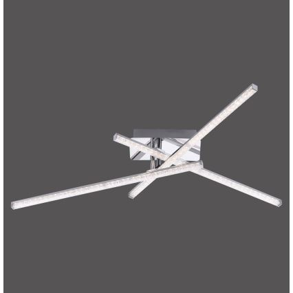 Leuchten Direkt 11293-17 - LED Felületre szerelhető csillár SIMON 3xLED/5W/230V fényes króm