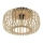 Leuchten Direkt 11412-79 - Felületre szerelhető csillár RACOON 1xE27/40W/230V átm. 40 cm bambusz