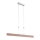 Leuchten Direkt 11420-78 - LED csillár kábelen AMANDA LED/30W/230V 2700-5000K 110 cm barna