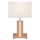 Leuchten Direkt 11421-78 - LED Asztali lámpa AMANDA 1xE27/40W/230V + 1xLED/5W