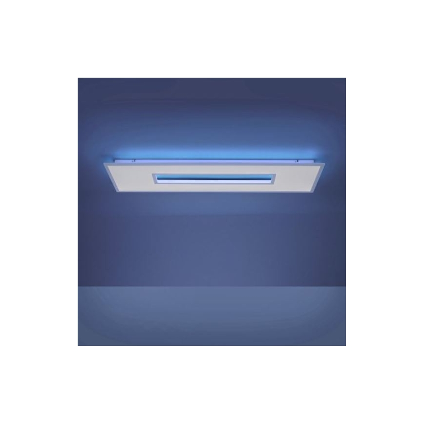 Leuchten Direkt 11646-16 - LED RGB fényerőszabályozható mennyezeti lámpatest RECESS LED/41W/230V + LED/7,5W + távirányító
