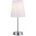 Leuchten Direkt 11680-16 - Asztali lámpa HEINRICH 1xE14/40W/230V fehér