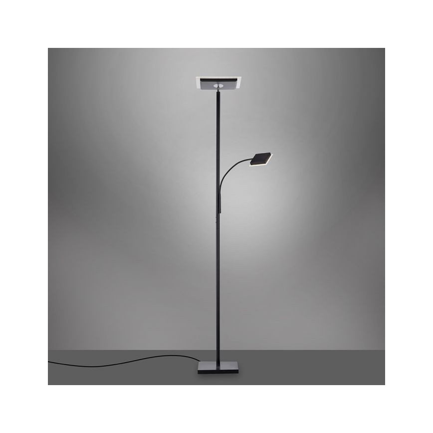 Leuchten Direkt 11710-18 - LED Dimmelhető állólámpa HANS LED/21,5W/230V + LED/4W