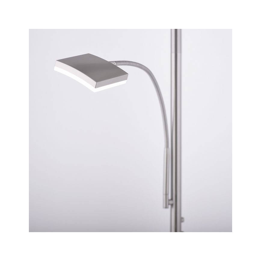 Leuchten Direkt 11725-55 - LED Dimmelhető érintős állólámpa RUBEN 2xLED/11W/230V + LED/4W