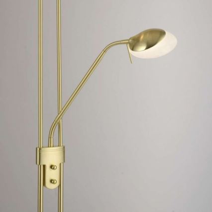 Leuchten Direkt 11730-60 - LED Dimmelhető állólámpa ZAHARA LED/16W/230V + LED/5W