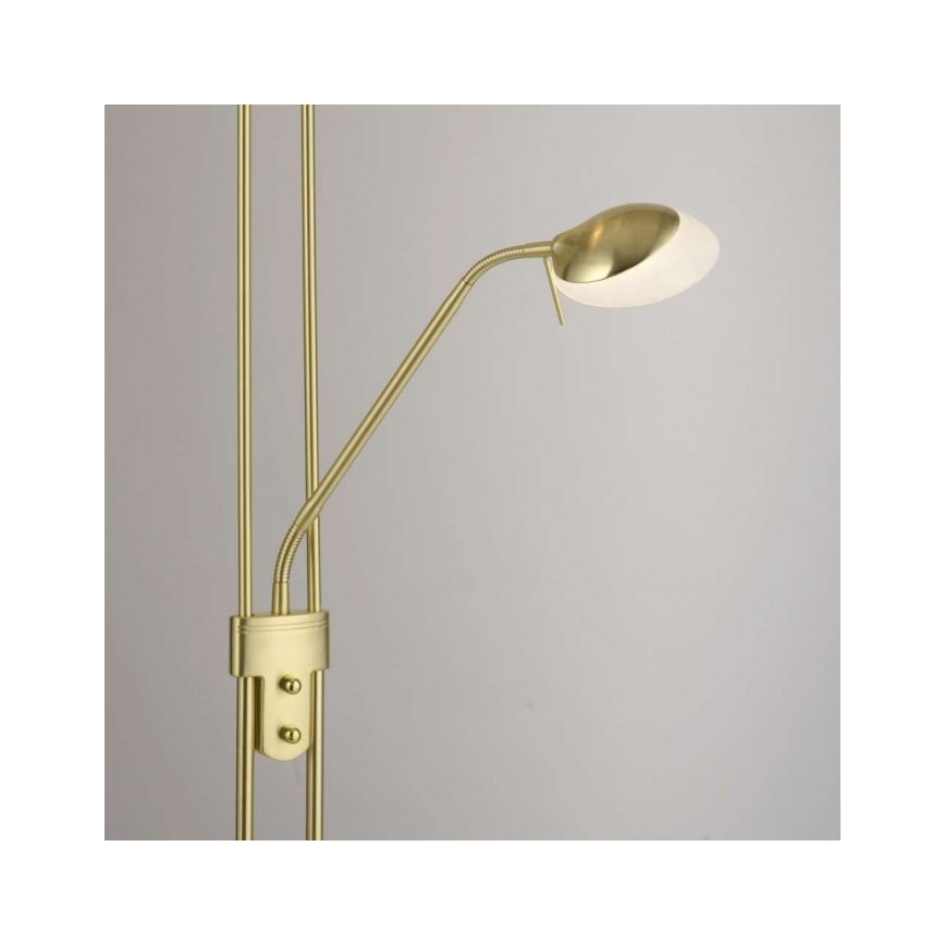 Leuchten Direkt 11730-60 - LED Dimmelhető állólámpa ZAHARA LED/16W/230V + LED/5W