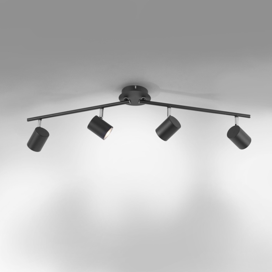 Leuchten Direkt 11944-13 - LED Spotlámpa TARIK 4xGU10/5W/230V antracit