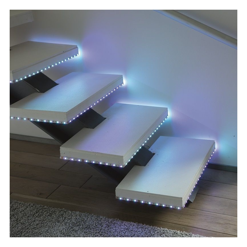 Leuchten Direkt 1210-70-BH - LED RGB Dimmelhető szalag TEANIA 3m 16,2W/12/230V + távirányító