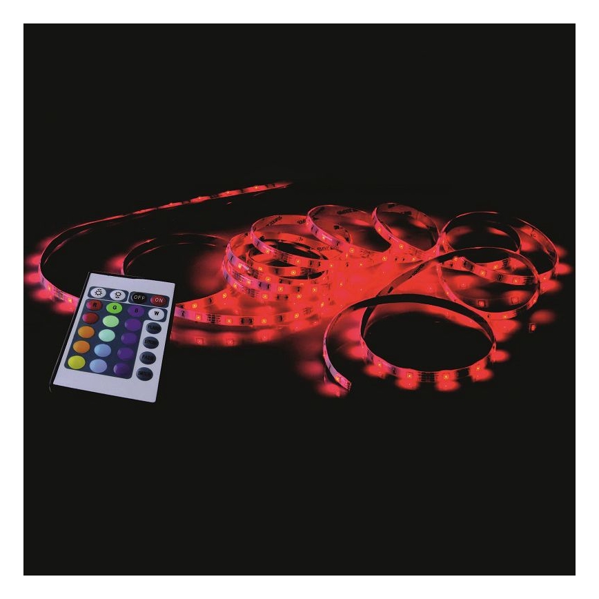 Leuchten Direkt 1210-70-BH - LED RGB Dimmelhető szalag TEANIA 3m 16,2W/12/230V + távirányító