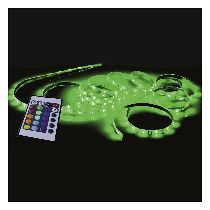 Leuchten Direkt 1210-70-BH - LED RGB Dimmelhető szalag TEANIA 3m 16,2W/12/230V + távirányító