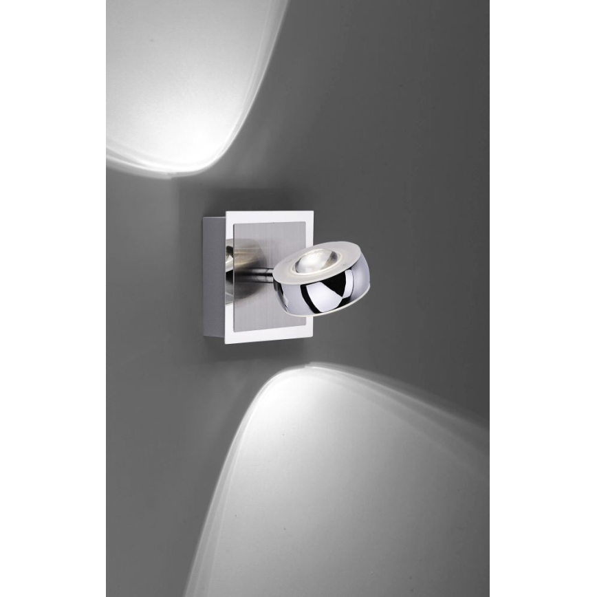 Leuchten Direkt 12471-55 -LED RGBW Dimmelhető fali spotlámpa OPTI LED/6W/230V 2700-5000K + távirányító