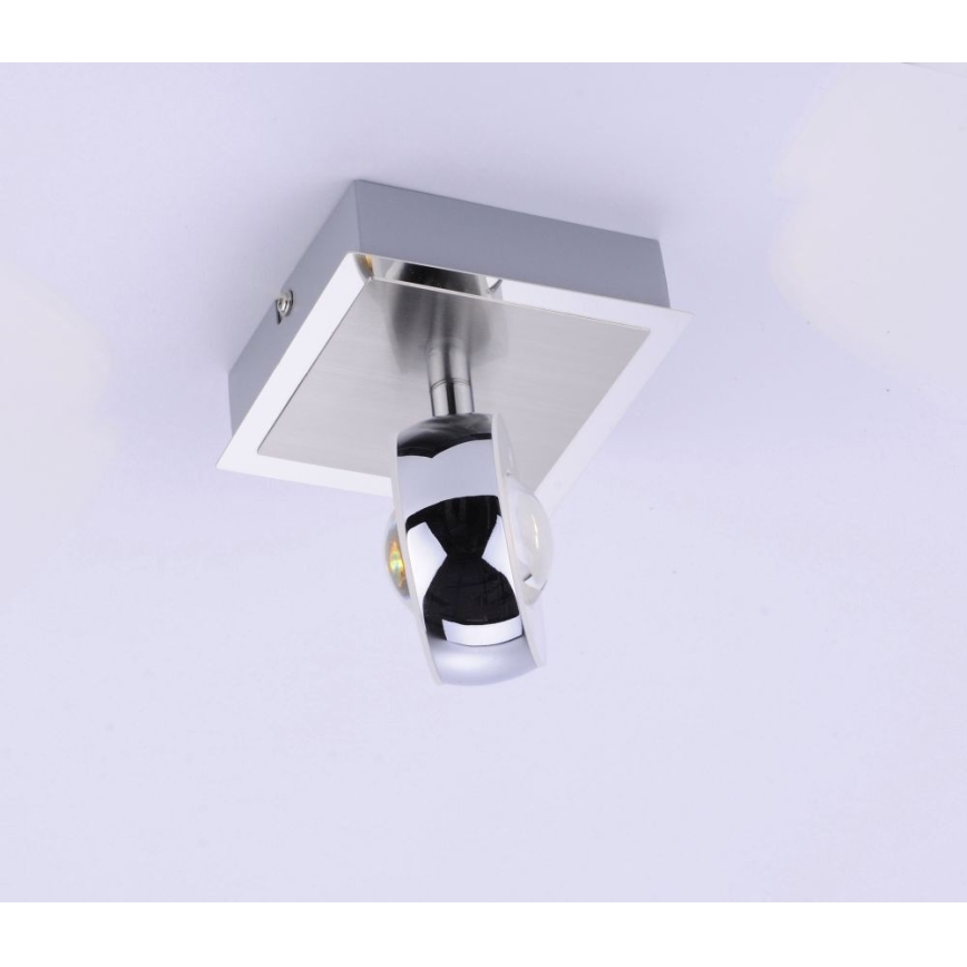Leuchten Direkt 12471-55 -LED RGBW Dimmelhető fali spotlámpa OPTI LED/6W/230V 2700-5000K + távirányító