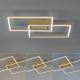 Leuchten Direkt 14018-60- LED Dimmelhető felületre szerelhető csillár IVEN 2xLED/15W/230V 2700-5000K arany + távirányító