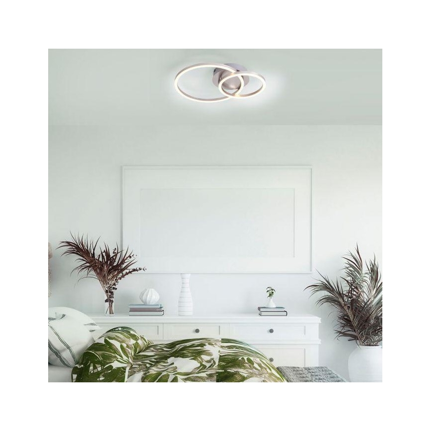 Leuchten Direkt 14021-55 - LED Felületre szerelhető csillár IVANKA LED/26W/230V