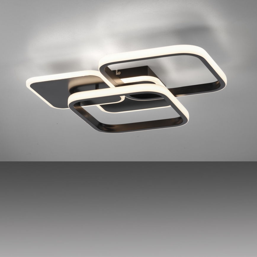 Leuchten Direkt 14117-18 - LED Mennyezeti lámpa SEVENT LED/36W/230V fekete