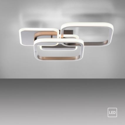 Leuchten Direkt 14117-55 - LED Mennyezeti lámpa LED/36W/230V matt króm