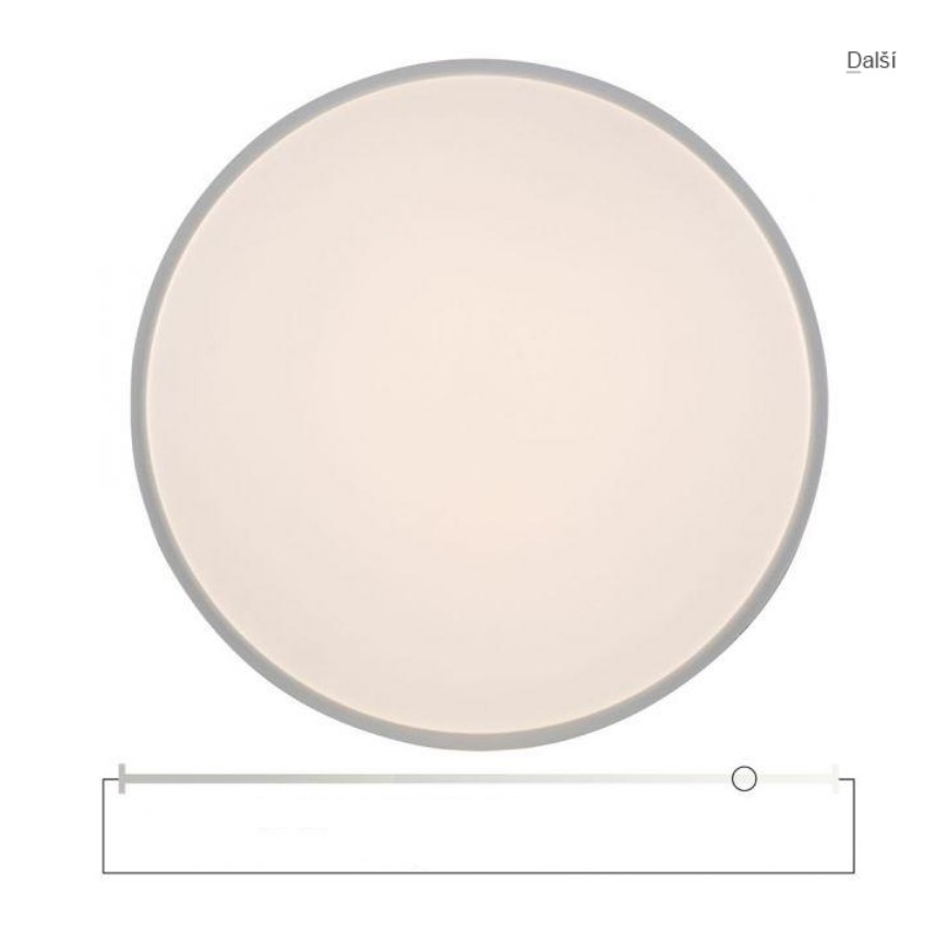 Leuchten Direkt 14208-16 - LED Dimmelhető mennyezeti lámpa COLIN LED/18W/230V