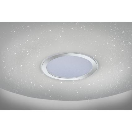 Leuchten Direkt 14228-16-LED Dimmelhető mennyezeti lámpa JONAS LED/40W/230V 3000-5000K + távirányító