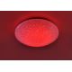 Leuchten Direkt 14242-16 - LED RGB Dimmelhető mennyezeti lámpa SKYLER LED/18W/230V + távirányító