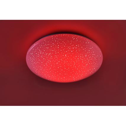 Leuchten Direkt 14242-16 - LED RGB Dimmelhető mennyezeti lámpa SKYLER LED/18W/230V + távirányító
