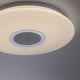 Leuchten Direkt 14287-16 - LED Dimmelhető mennyezeti lámpa hangszóróval PELVO LED/22W/230V + távirányító