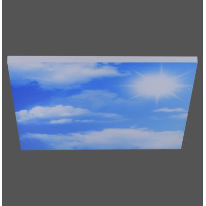 Leuchten Direkt 14600-16 - LED Dimmelhető lámpa CLOUD LED/35W/230V + távirányító