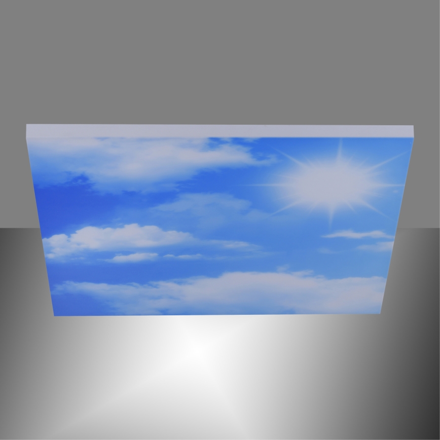 Leuchten Direkt 14600-16 - LED Dimmelhető lámpa CLOUD LED/35W/230V + távirányító