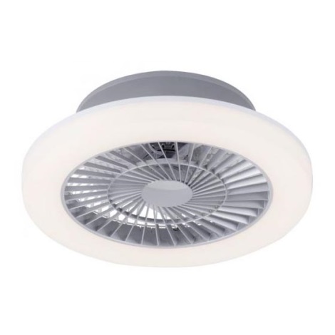 Leuchten Direkt 14645-55 - LED Lámpa ventilátorral LEONARD LED/27W/230V