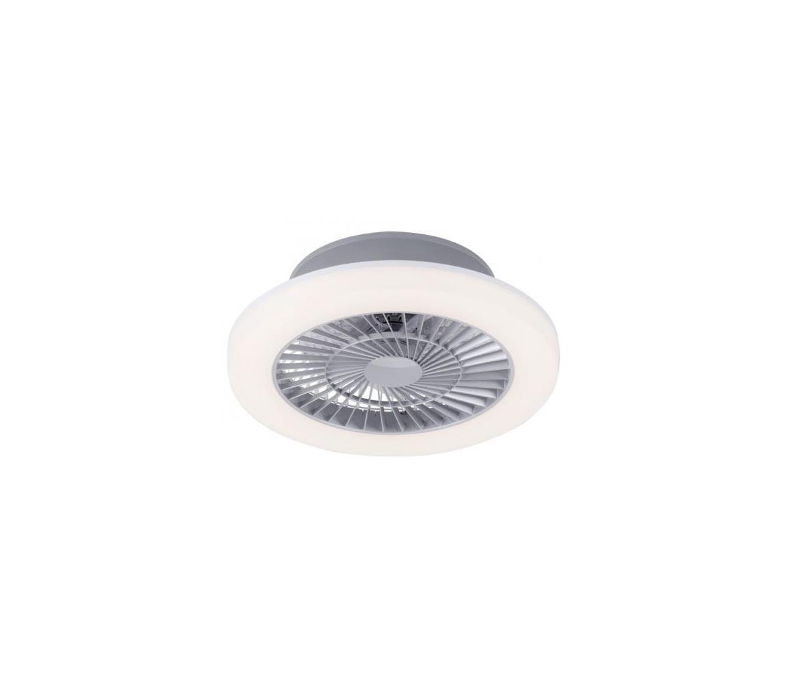 Design mennyezeti ventilátor szürke, LED-del - Maki