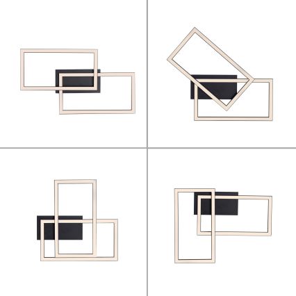 Leuchten Direkt 14692-18 - LED Dimmelhető mennyezeti lámpa IVEN LED/36W/230V