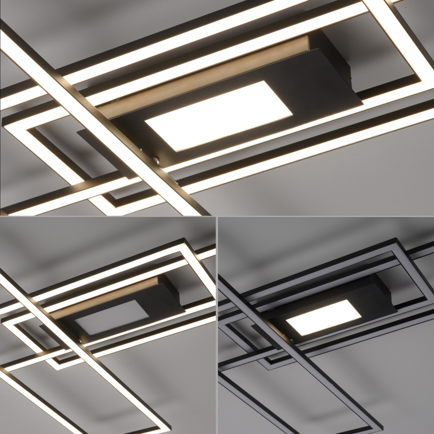 Leuchten Direkt 14693-18 - ASMIN LED/48W/230V dimmelhető mennyezeti lámpa + távirányító