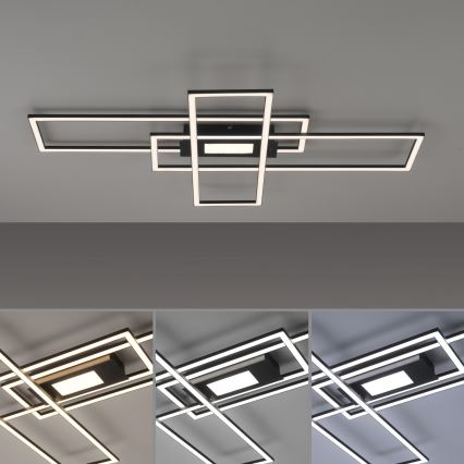 Leuchten Direkt 14693-18 - ASMIN LED/48W/230V dimmelhető mennyezeti lámpa + távirányító