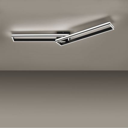 Leuchten Direkt 14701-18- LED Dimmelhető felületre szerelhető csillár ELIS 2xLED/19W/230V + távirányító