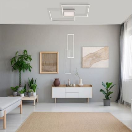 Leuchten Direkt 14711-55 - LED Dimmelhető mennyezeti lámpa ASMIN LED/42W/230V 3000-5000K + távirányító