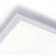 Leuchten Direkt 14757-21- LED Dimmelhető felületre szerelhető panel FLAT LED/36W/230V 2700-5000K ezüst + távirányító