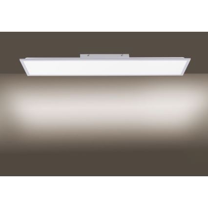 Leuchten Direkt 14757-21- LED Dimmelhető felületre szerelhető panel FLAT LED/36W/230V 2700-5000K ezüst + távirányító