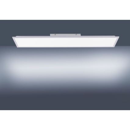 Leuchten Direkt 14757-21- LED Dimmelhető felületre szerelhető panel FLAT LED/36W/230V 2700-5000K ezüst + távirányító