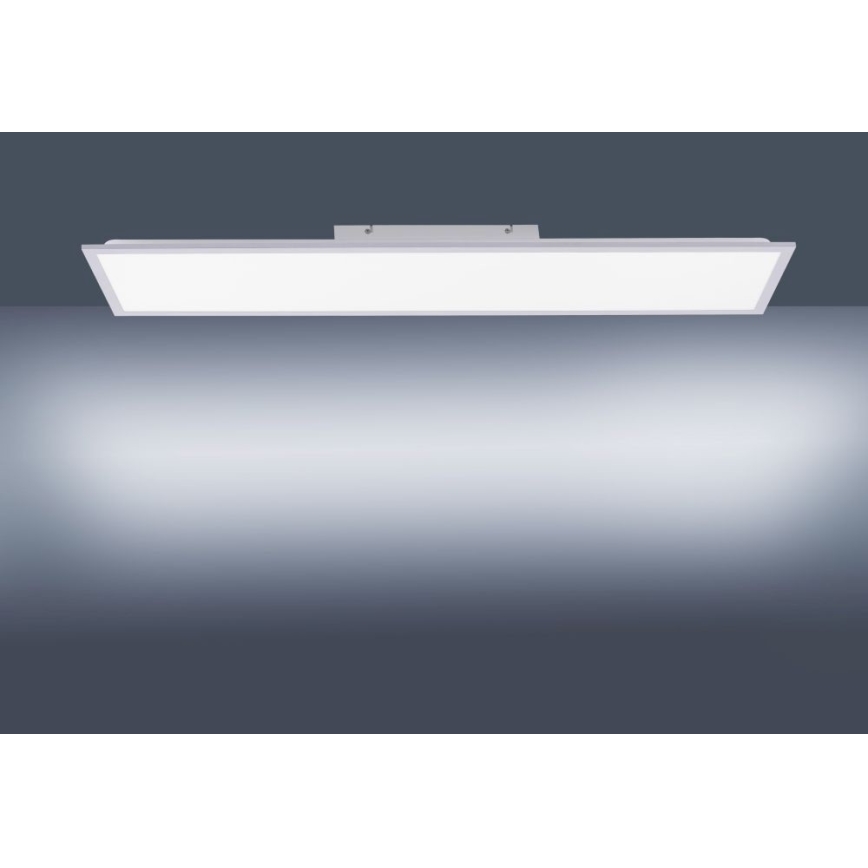 Leuchten Direkt 14757-21- LED Dimmelhető felületre szerelhető panel FLAT LED/36W/230V 2700-5000K ezüst + távirányító