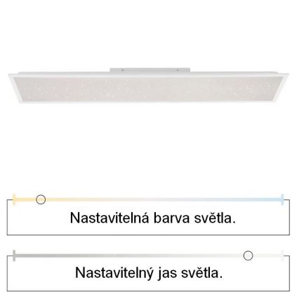 Leuchten Direkt 14762-16 - STARRYFLAT LED/36W/230V dimmelhető LED világítás + távirányító