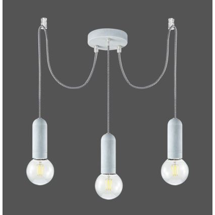 Leuchten Direkt 14776-22 - Csillár zsinóron TURN ME 3xE27/60W/230V pók