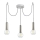 Leuchten Direkt 14776-55 - Csillár zsinóron TURN ME 3xE27/60W/230V pók