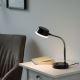 Leuchten Direkt 14825-18 - LED Asztali lámpa ENISA 1xLED/3,5W/230V fekete